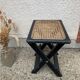 Folding stool in vintage canning