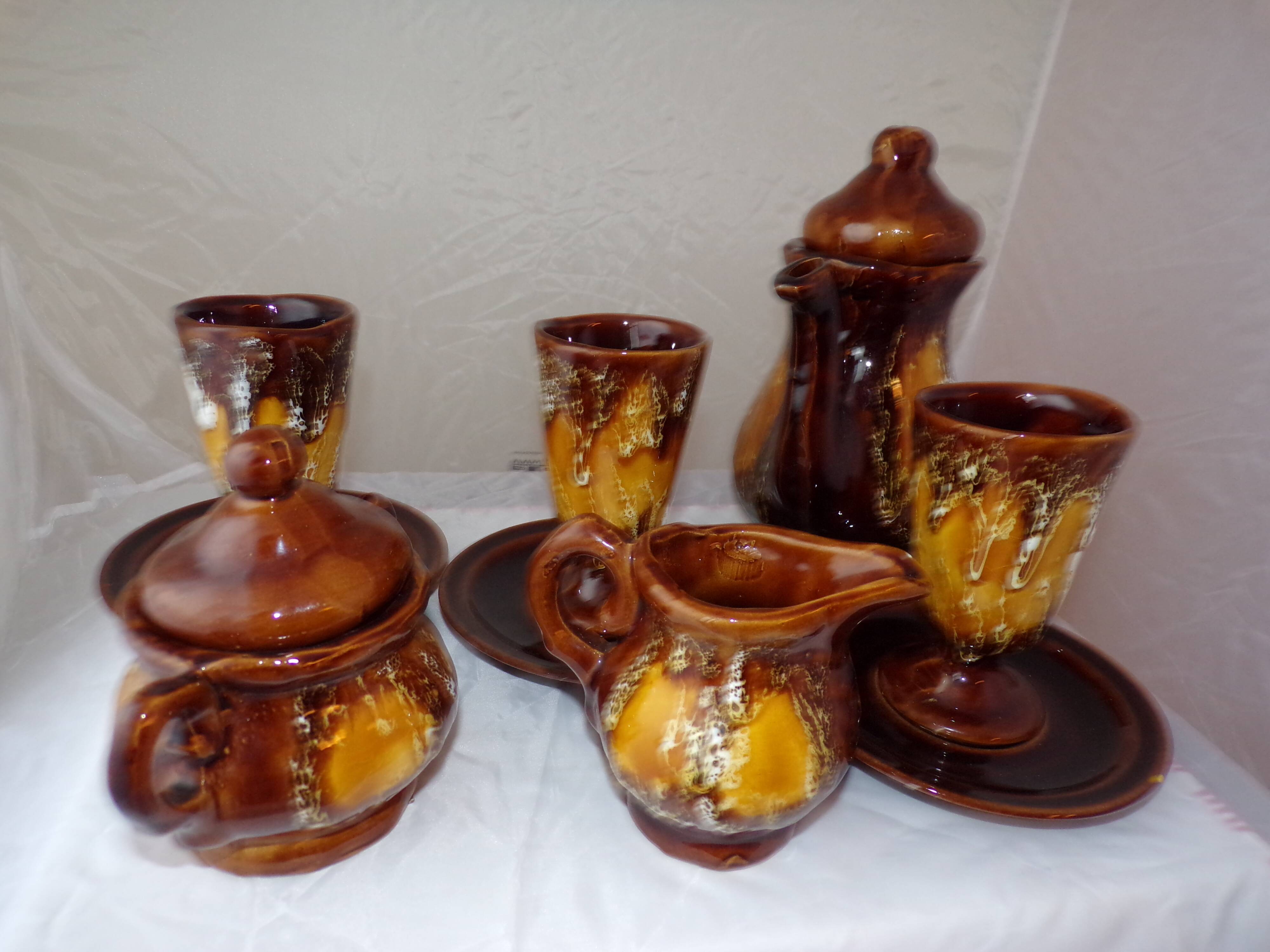 Service has coffee Vallauris mazagran