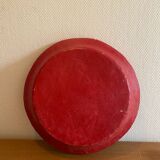 Large papier-mâché dish from India