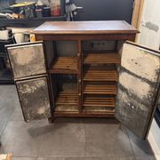 Vieux meuble frigo / glacière