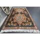 Vintage Turkish Oushak Handmade Wool Cotton Orange Area Rug 187x310