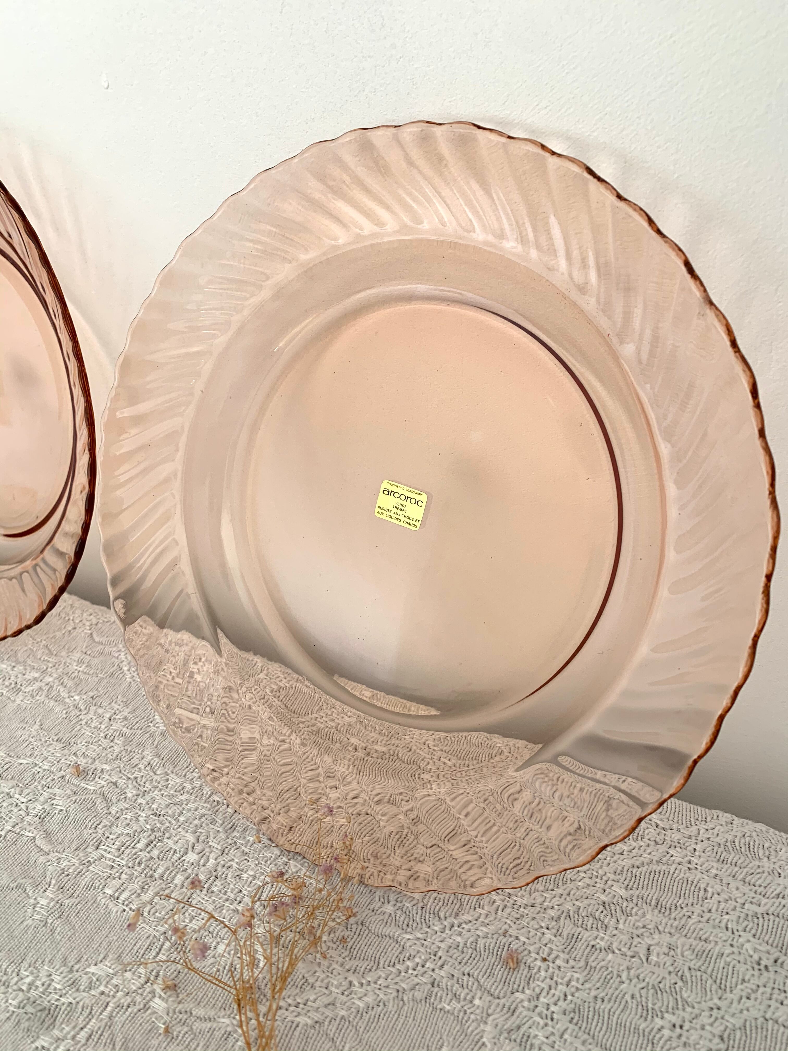 6 assiettes creuses Arcoroc