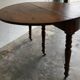 Half-moon table