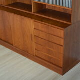 Teak bookcase, Denmark, 1970s
