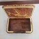 Old brown alabaster box