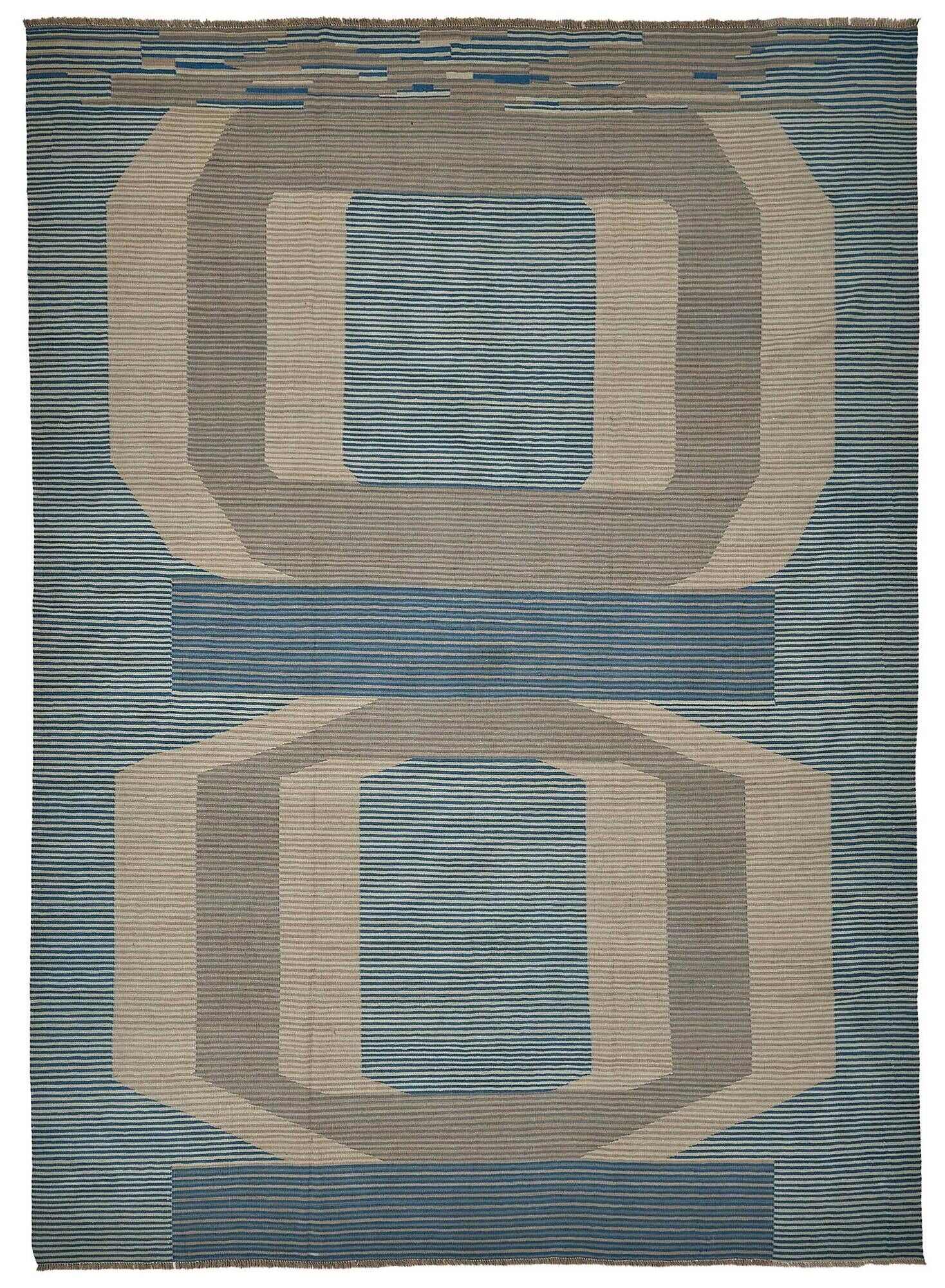 Contemporary Tribal Decorative Kilim 306 cm x 420 cm