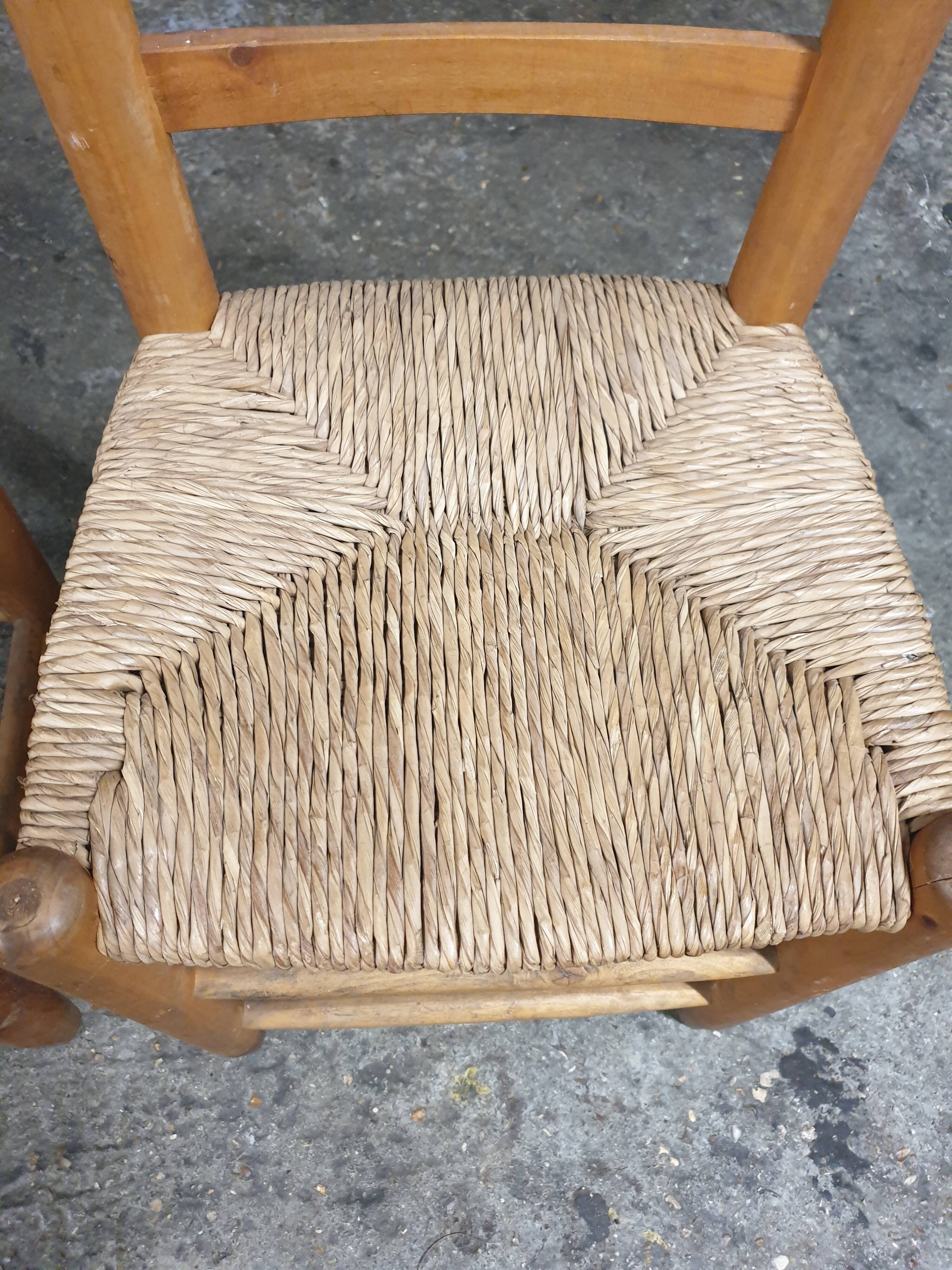 Pair of brutalist chairs