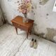 Chevet vintage placage acajou