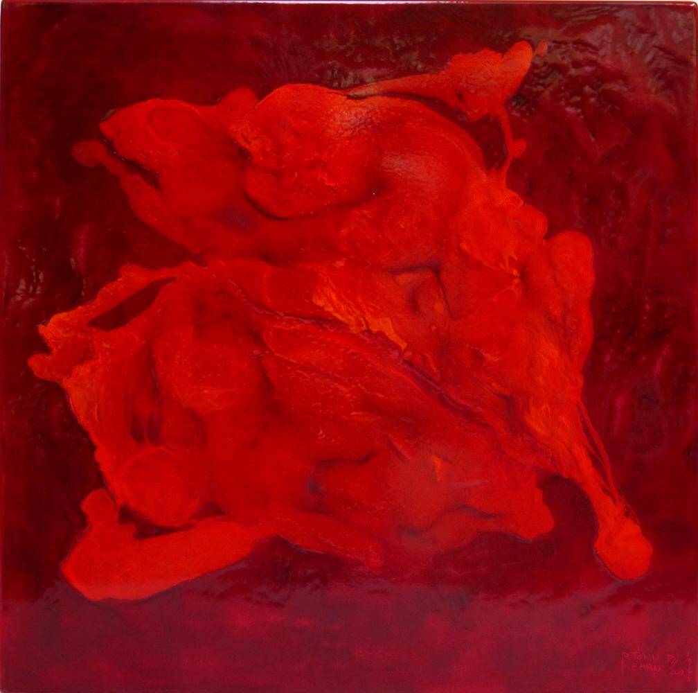 Table basse émaillée moderne scandinave par P. Törneman et David Rosén pour NK