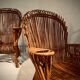 Paire de fauteuils en rotin