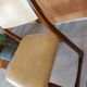 4 sled chairs, vintage
