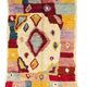 Tapis berbère M’rirt 190x310 cm – Laine épaisse – Multicolore – Fait mai