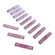 Set of 12 pyramid-shaped crystal knife holders Made in Hungary