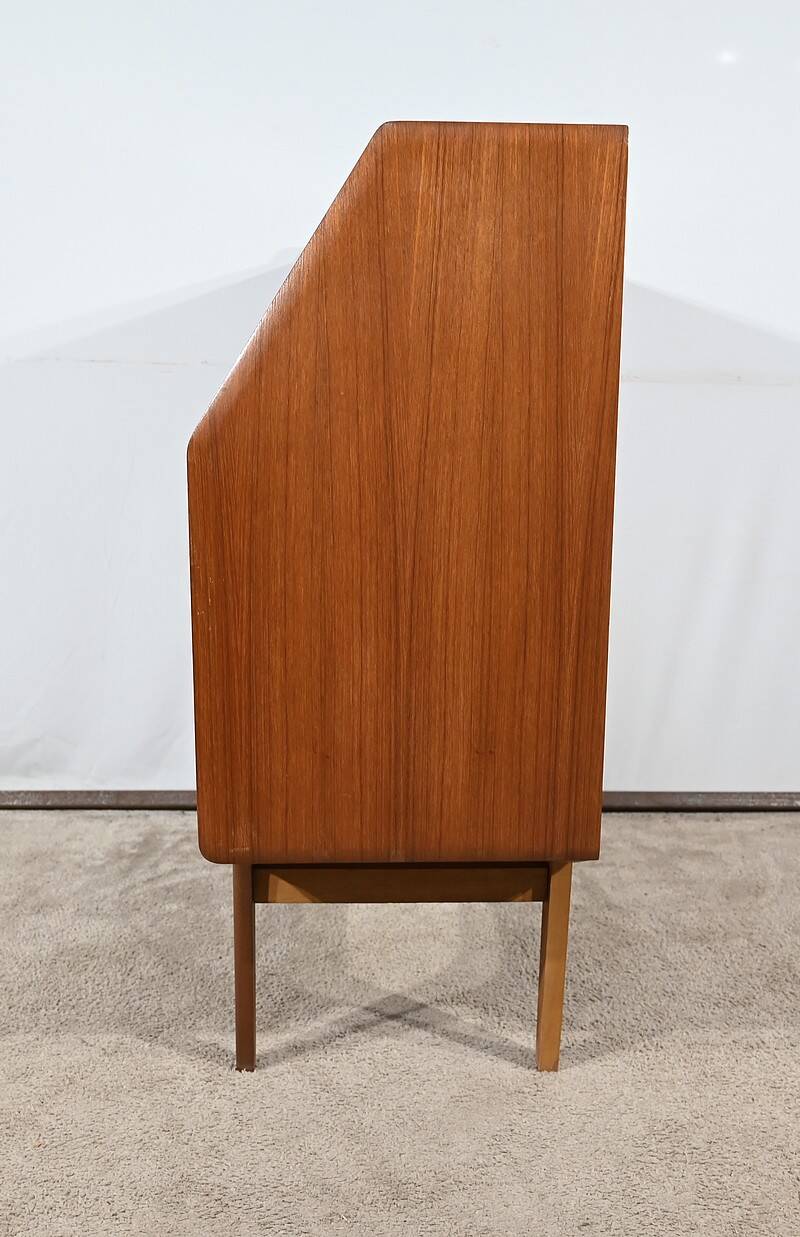 Secretary in Teak, stamped LB Kofod-Larsen, Denmark – 1960