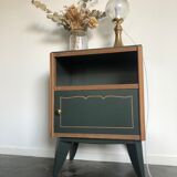 Chevet art déco obsidian green
