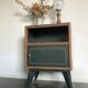 Chevet art déco obsidian green