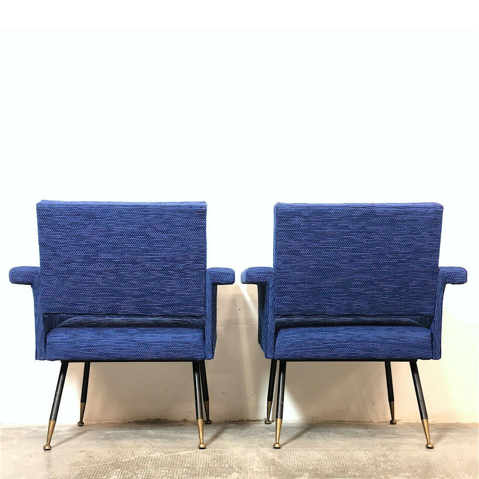Pair of lounge chairs Renzo Minotti, Italy, 60s