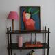 Peinture originale "femme sous un palmier" par Bodasca