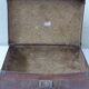 Suitcase for child in brown cardboard