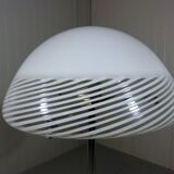 Italian floor lamp glass shade 1960’s