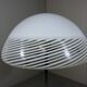 Italian floor lamp glass shade 1960’s