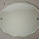 Bevelled wall mirror cut diamond with twelve sides 48 cm x 60 cm