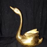 Cygne en bronze, vintage