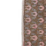 Vintage floral turkish runner