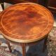 Healed mahogany sofa with Louis XVI-style décor