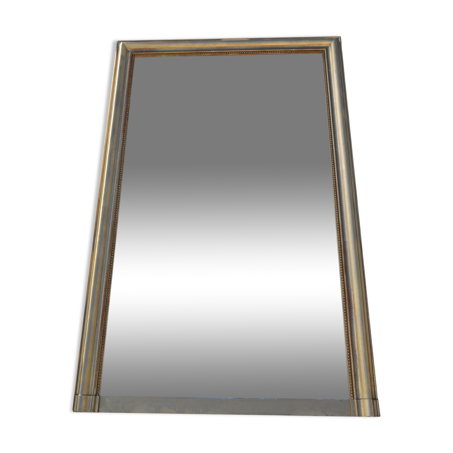 Rectangular gilded mirror 140x90cm