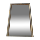 Rectangular gilded mirror 140x90cm