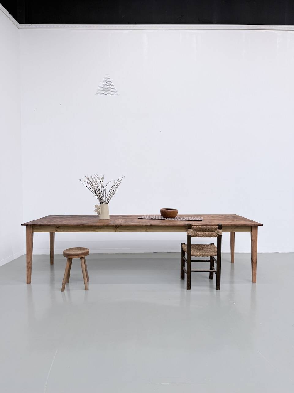 1950 pine farmhouse table 3m XL