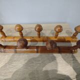 Vintage bamboo wall coat hook