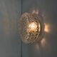 Minimalist round glass ceiling light wall light 1970 1980 seventies eighties LAMP-7256