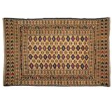 Kilim Afghan ethnic wool handmade 188x123 cm