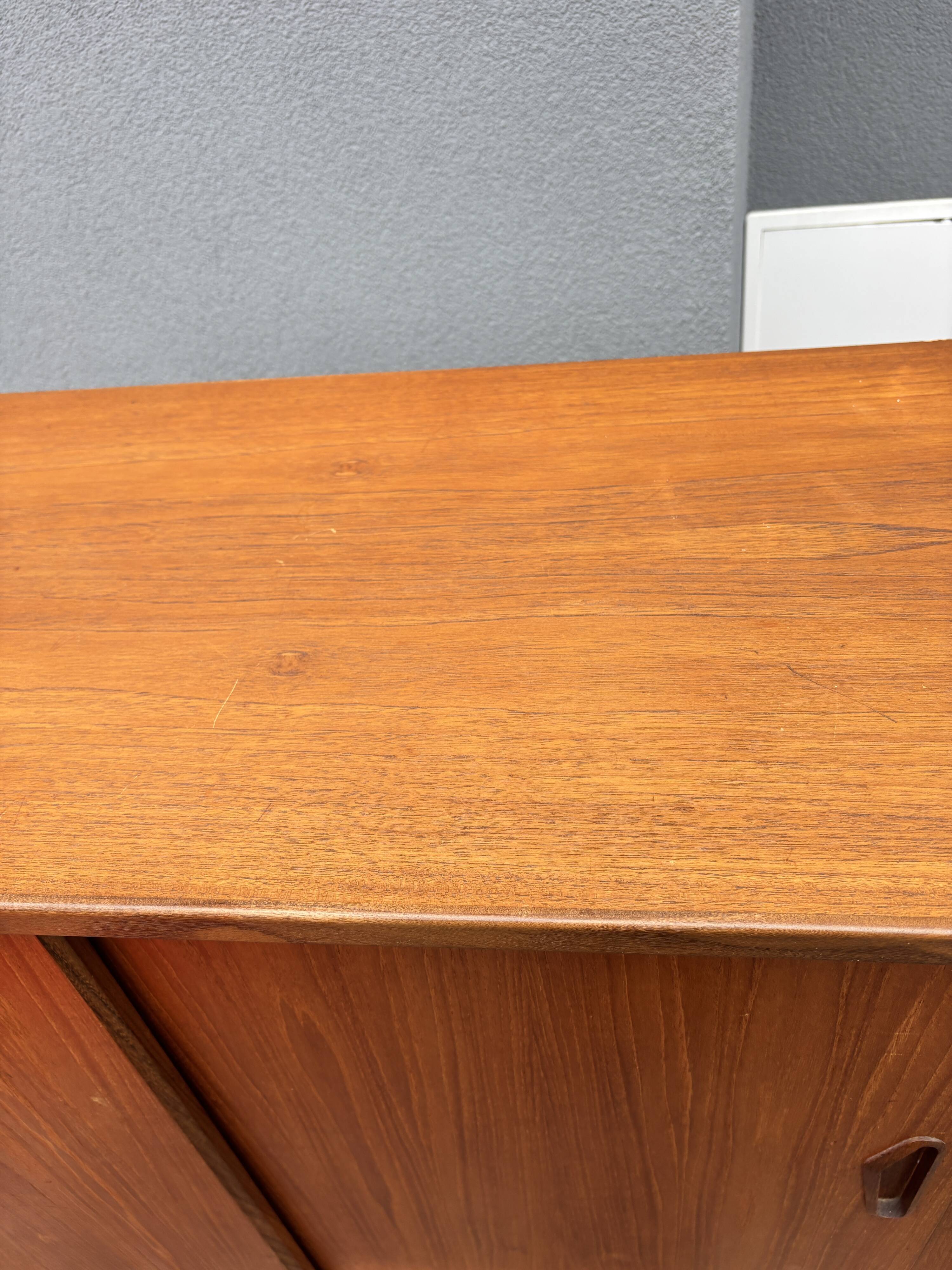 Teak sideboard, Denmark, 1970s