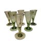 6 Biot stemmed glasses
