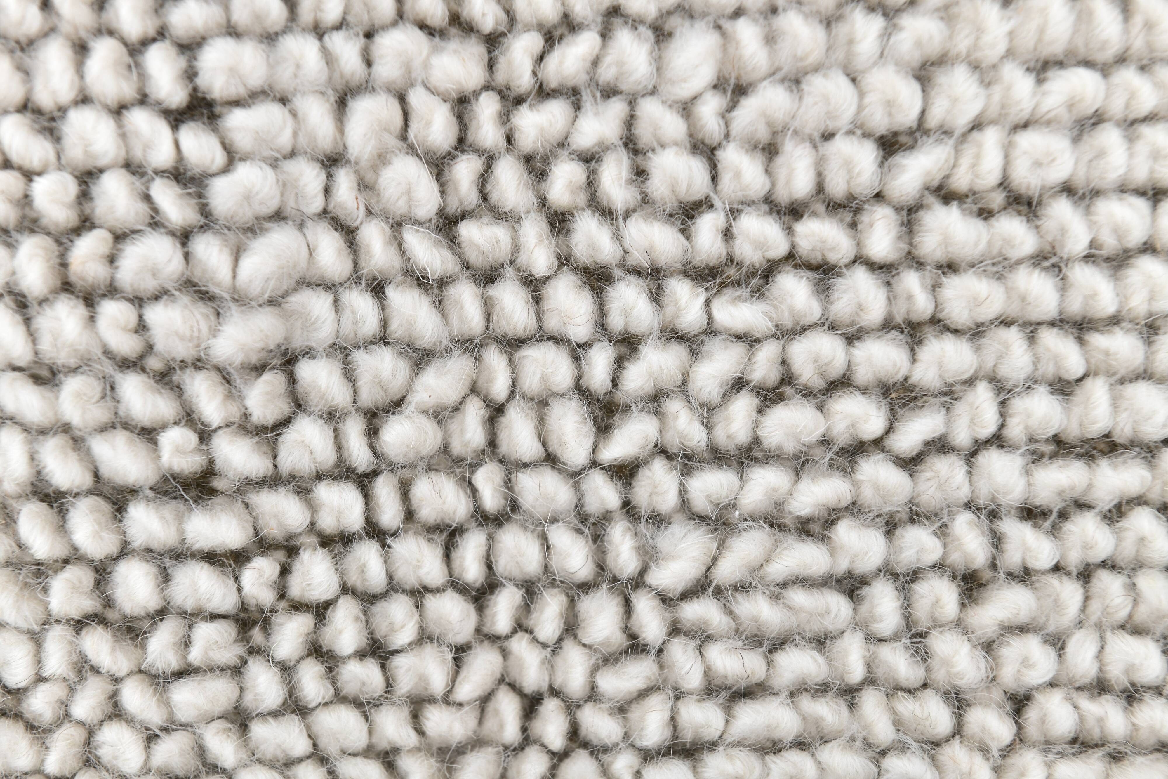 7x10 Dark Green White Handmade Wool Turkish Rug, 200x300Cm SK 242094