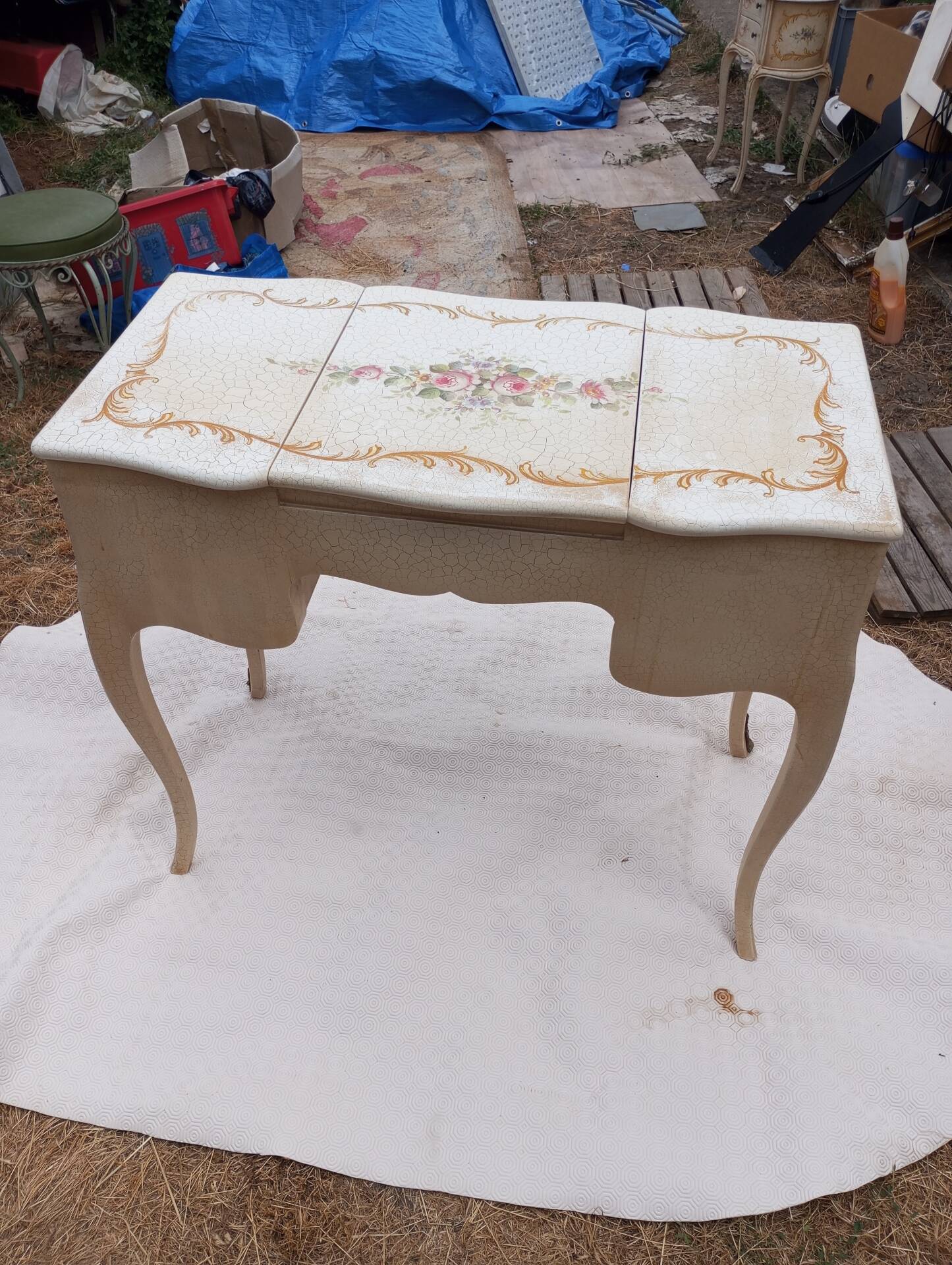Coiffeuse style Louis XV