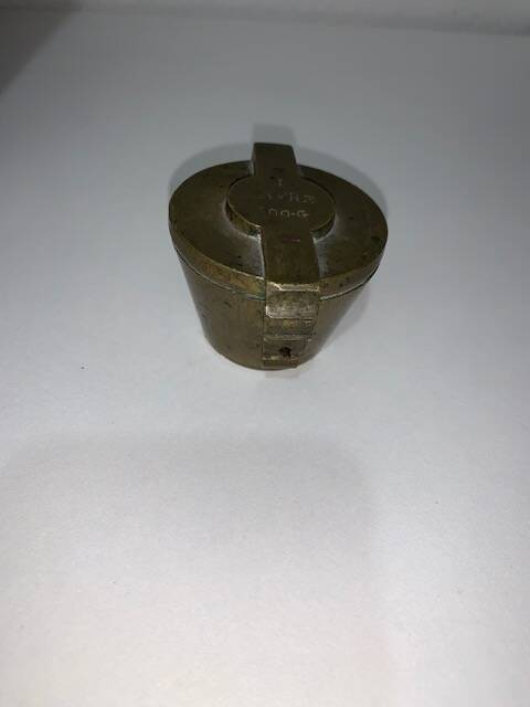 Charlemagne battery in gilded brass