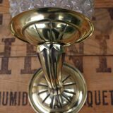 Sconce brass "pine apple" and glass