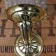 Sconce brass "pine apple" and glass