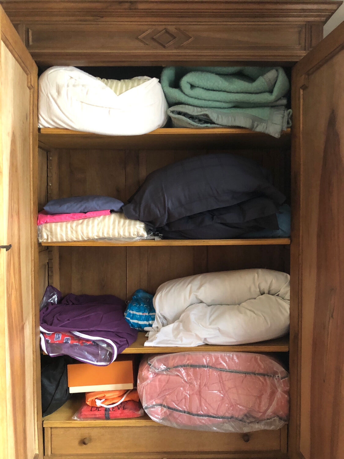 Old Norman Breton wardrobe