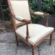 Pair of armchairs of style Louis XVI
