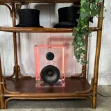 Rattan bookcase