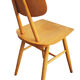 Paire de chaises de salle à manger mid century des années 1960 par ton