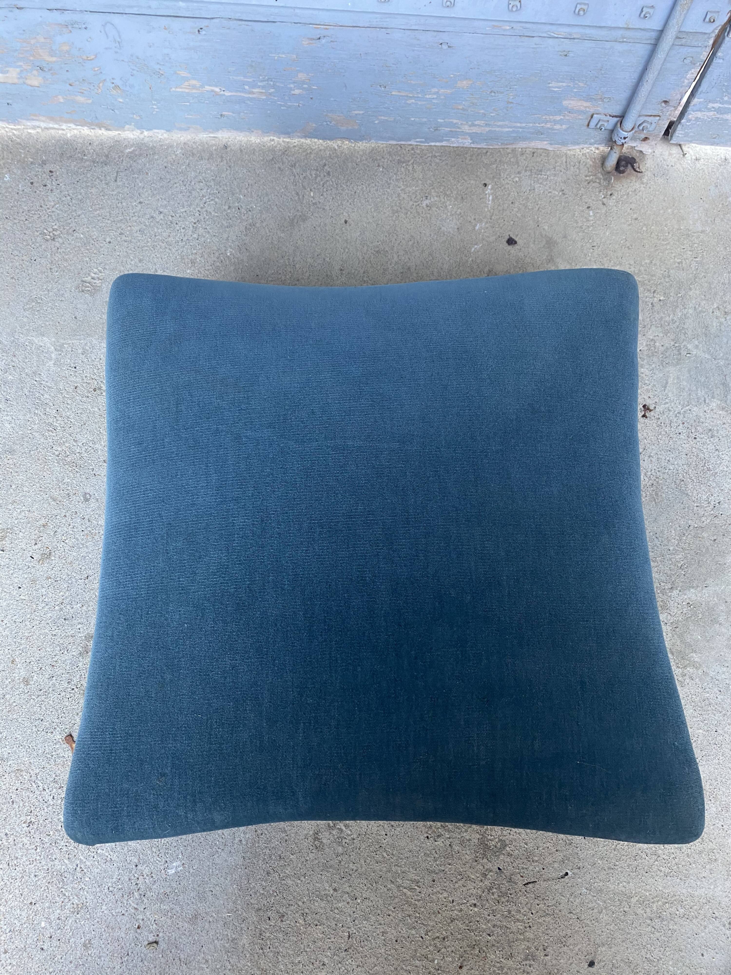 Velvet Pouf