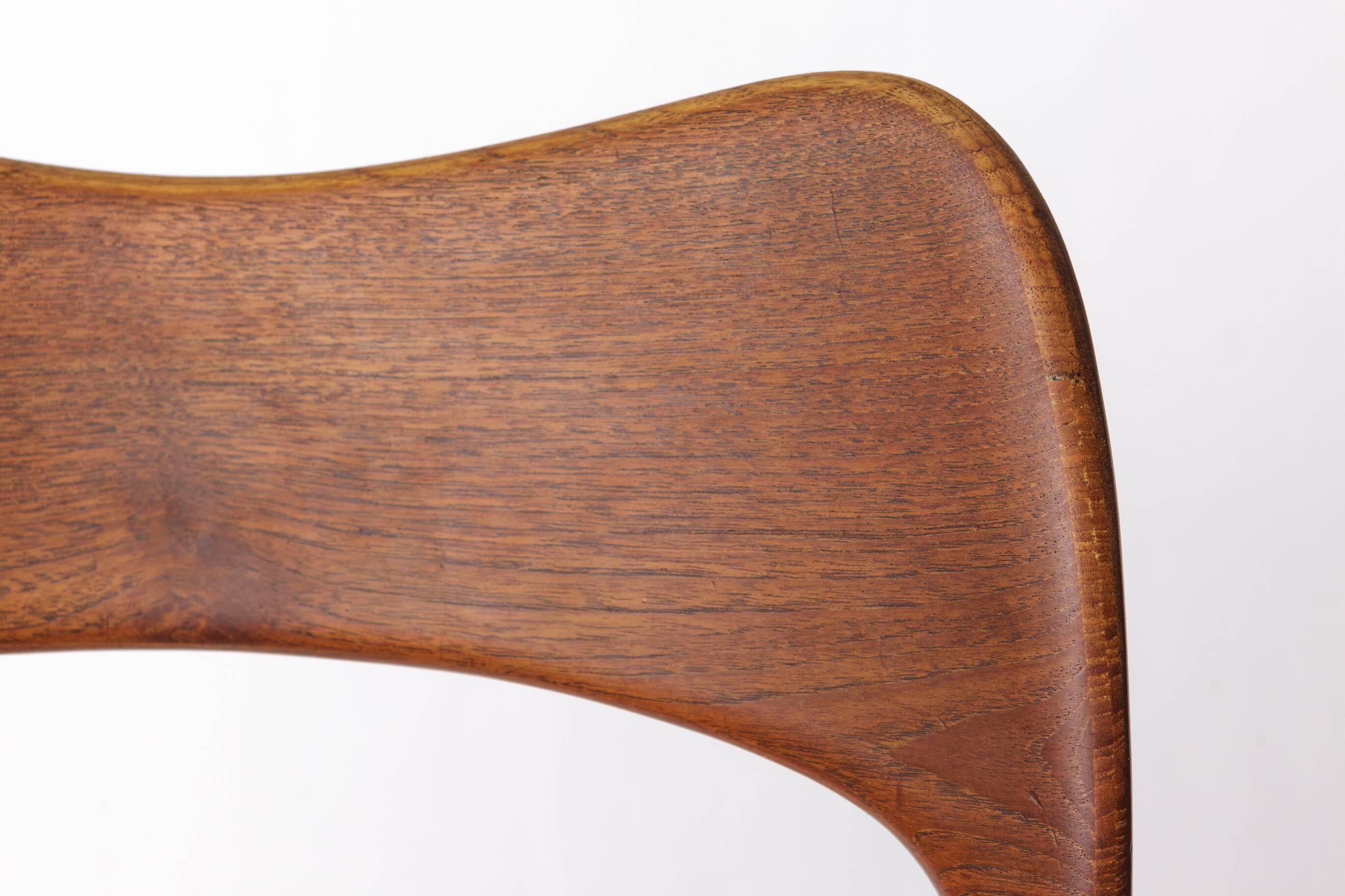 1 of 8 Arne Hovmand-Olsen Chair for Mogens Kold, Danish Teak & Danish Cord