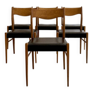 suite de 6 chaises vintage