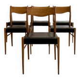 Suite de 6 chaises vintage
